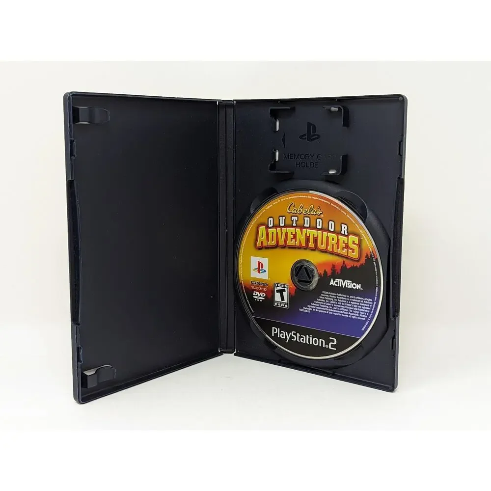 Cabela's Outdoor Adventures PS2 PlayStation 2 No Manulal Tested